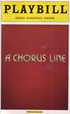 A Chorus Line Playbill