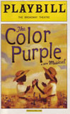 The Color Purple Playbill