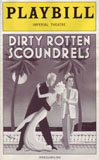 Dirty Rotten Scoundrels Playbill