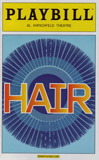 Hair Playbill