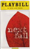 Next Fall Playbill