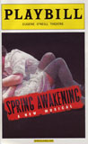 Spring Awakening Playbill