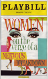Women on the Verge of a Nervous Breakdown Playbill