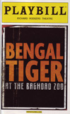 Bengal Tiger at the Baghdad Zoo Playbill
