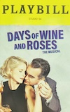 Days of Wine and Roses Playbill