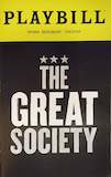 The Great Society Playbill