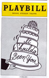 It Shoulda Been You Playbill